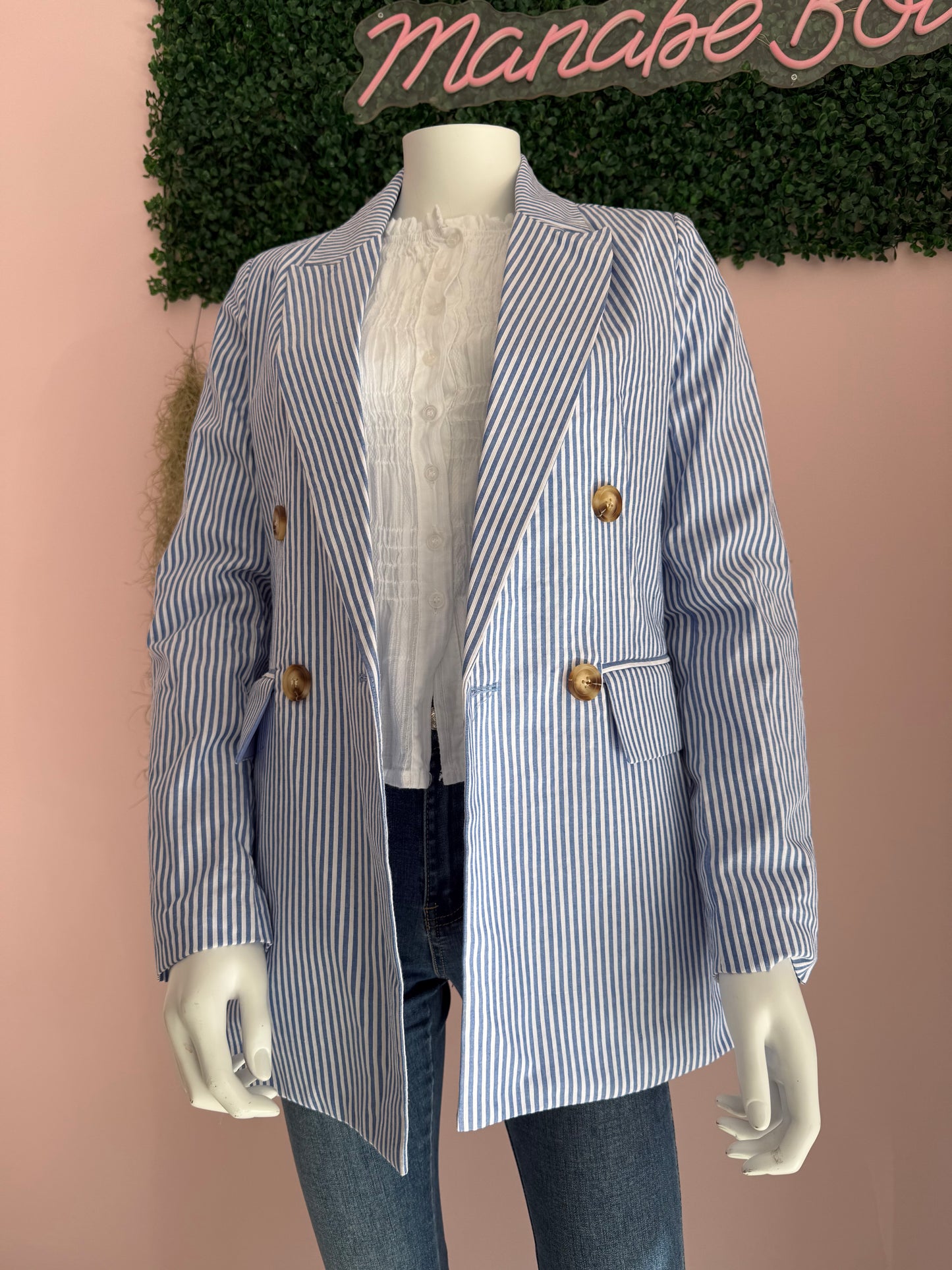 Blazer rayas