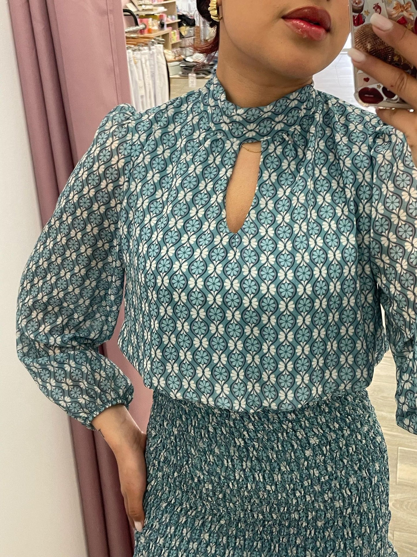 VESTIDO MINI GASA