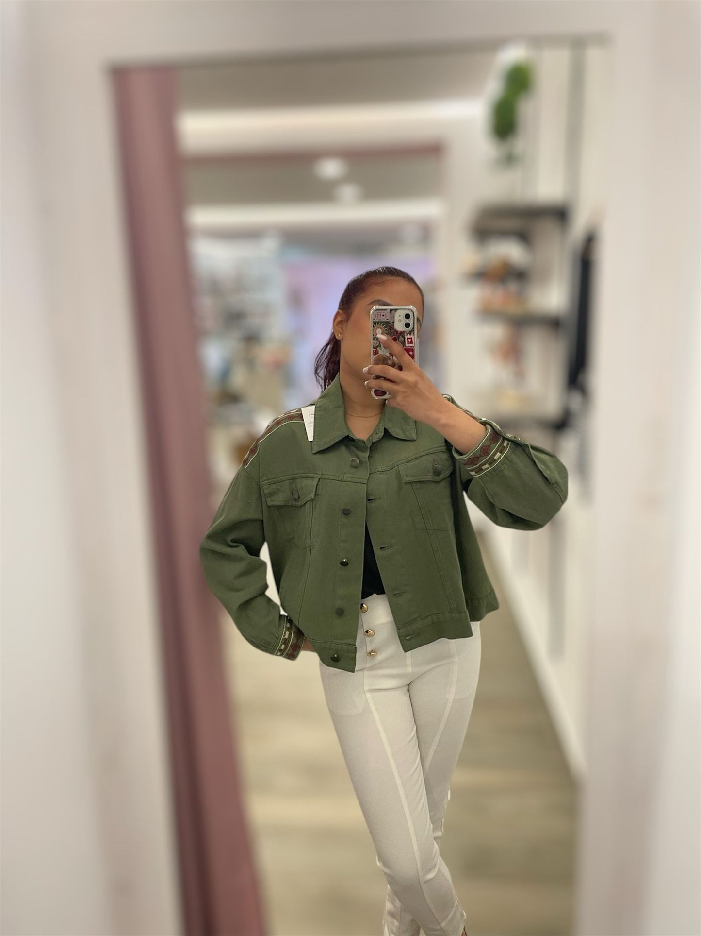 CHAQUETA VAQUERA BORDADA