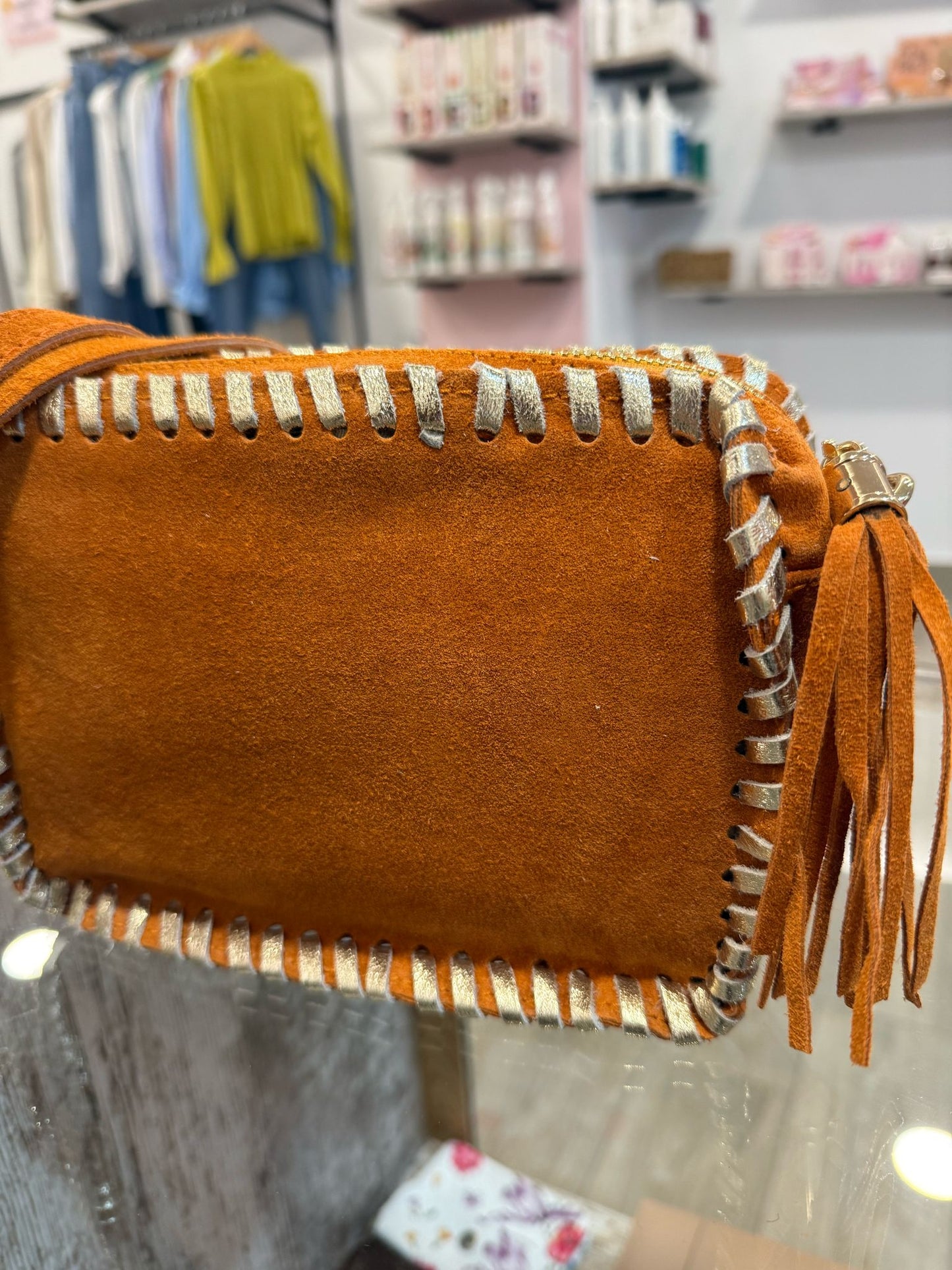BOLSO PIEL SERRAJE