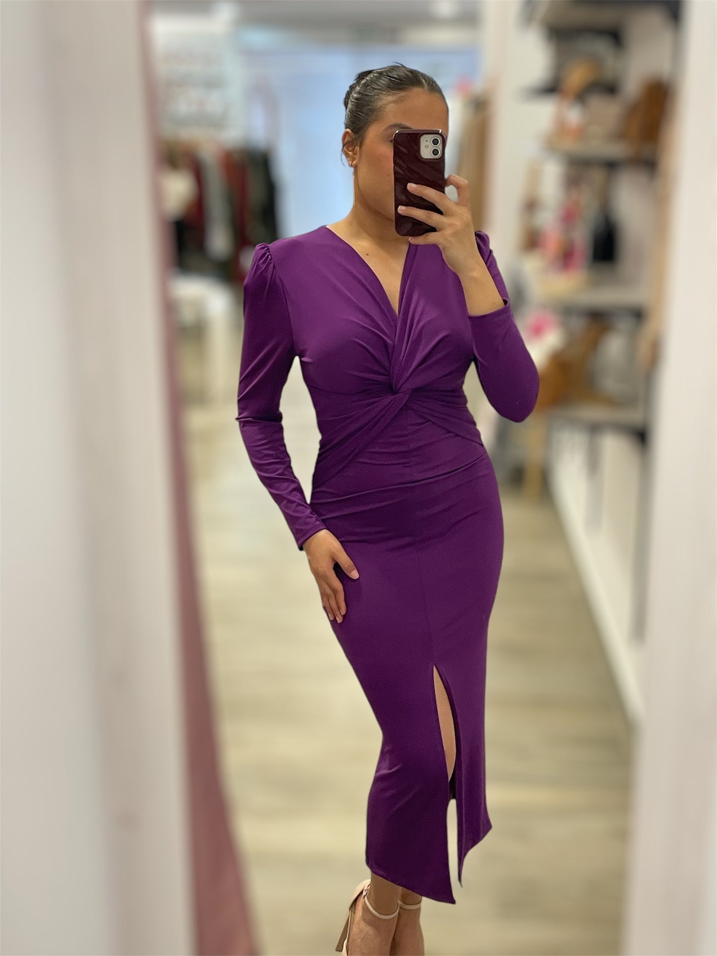 VESTIDO NUDO