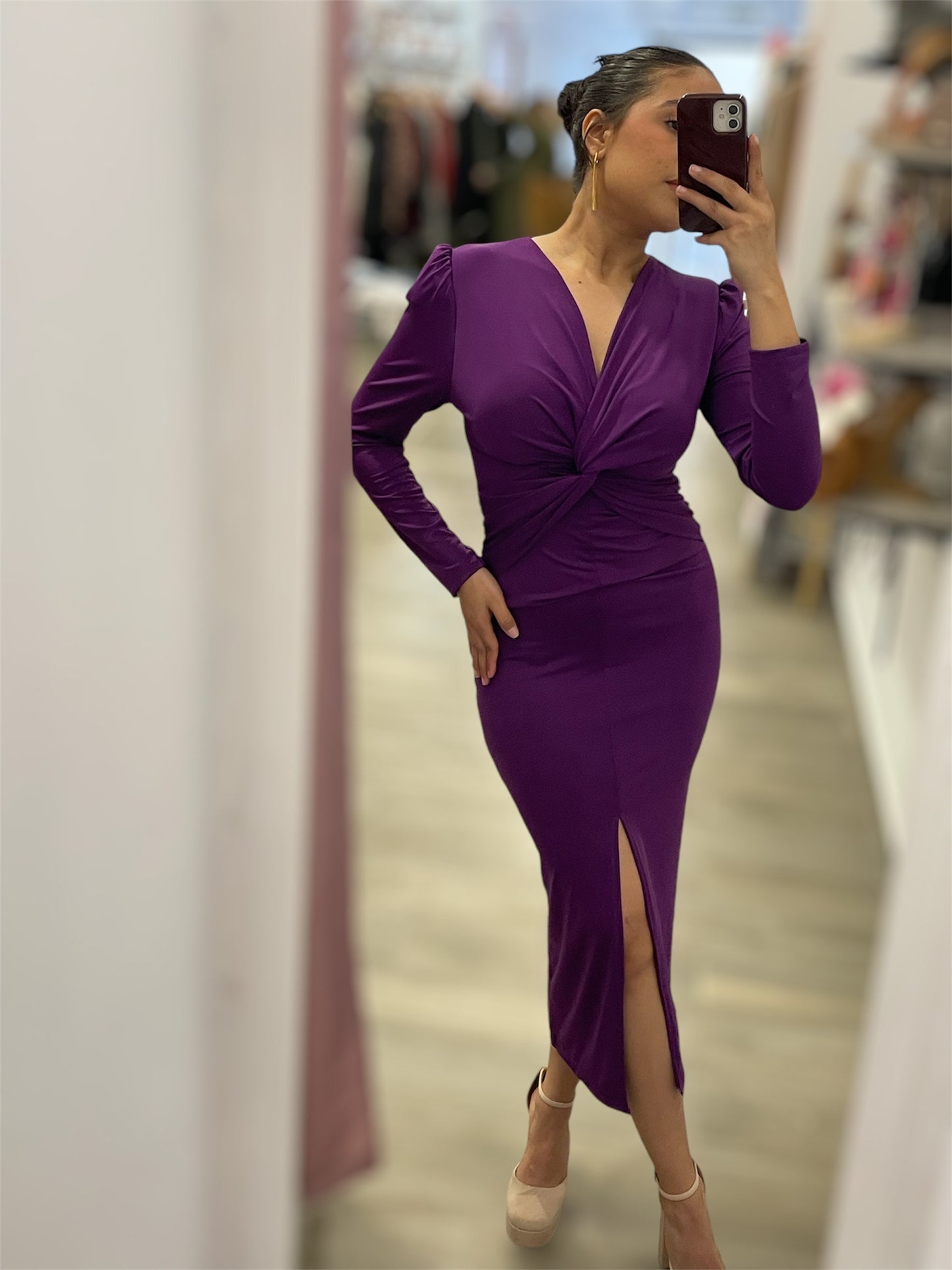 VESTIDO NUDO