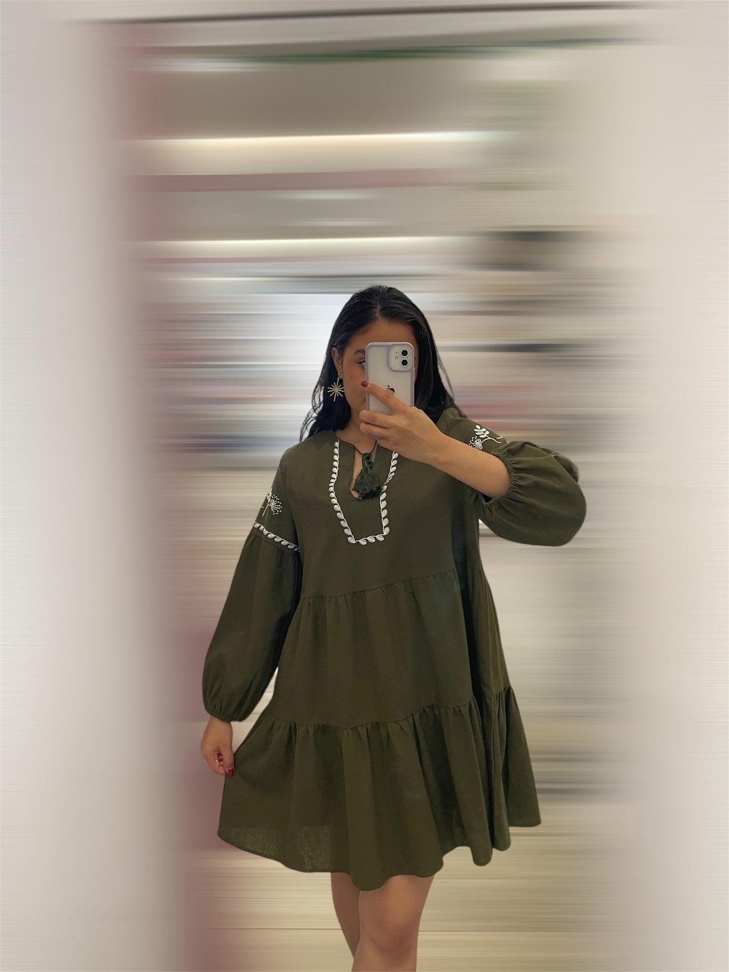 VESTIDO BORDADO