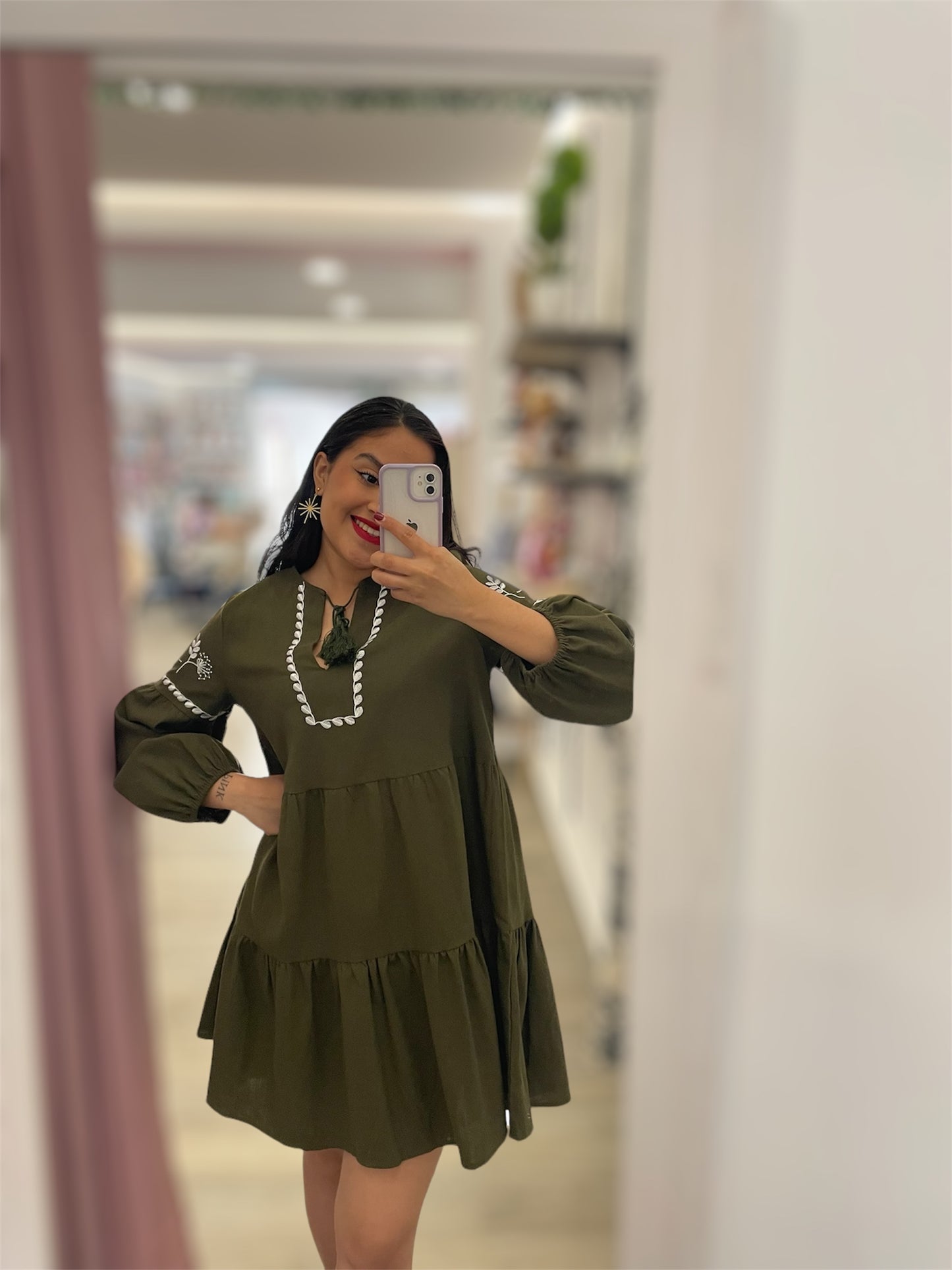 VESTIDO BORDADO