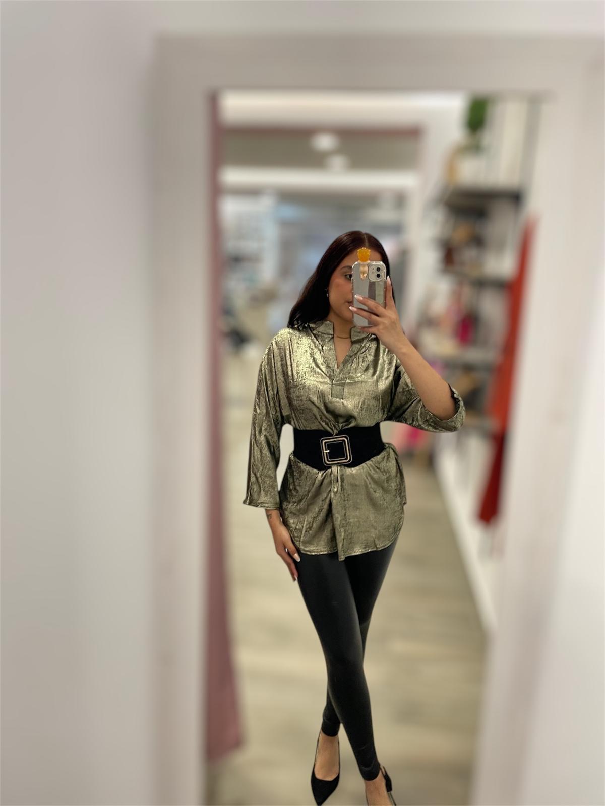 CAMISA ORO VIEJO