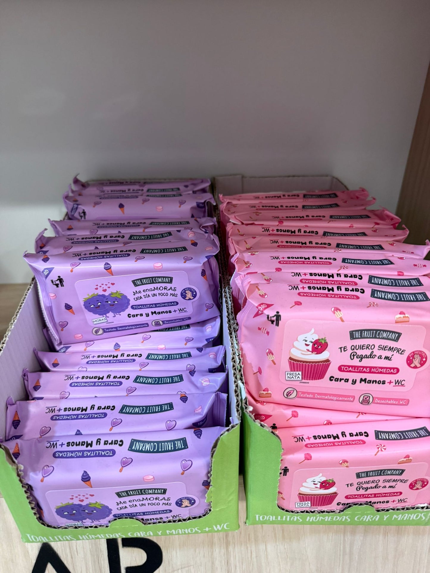 TOALLITAS THE FRUIT COMPANY