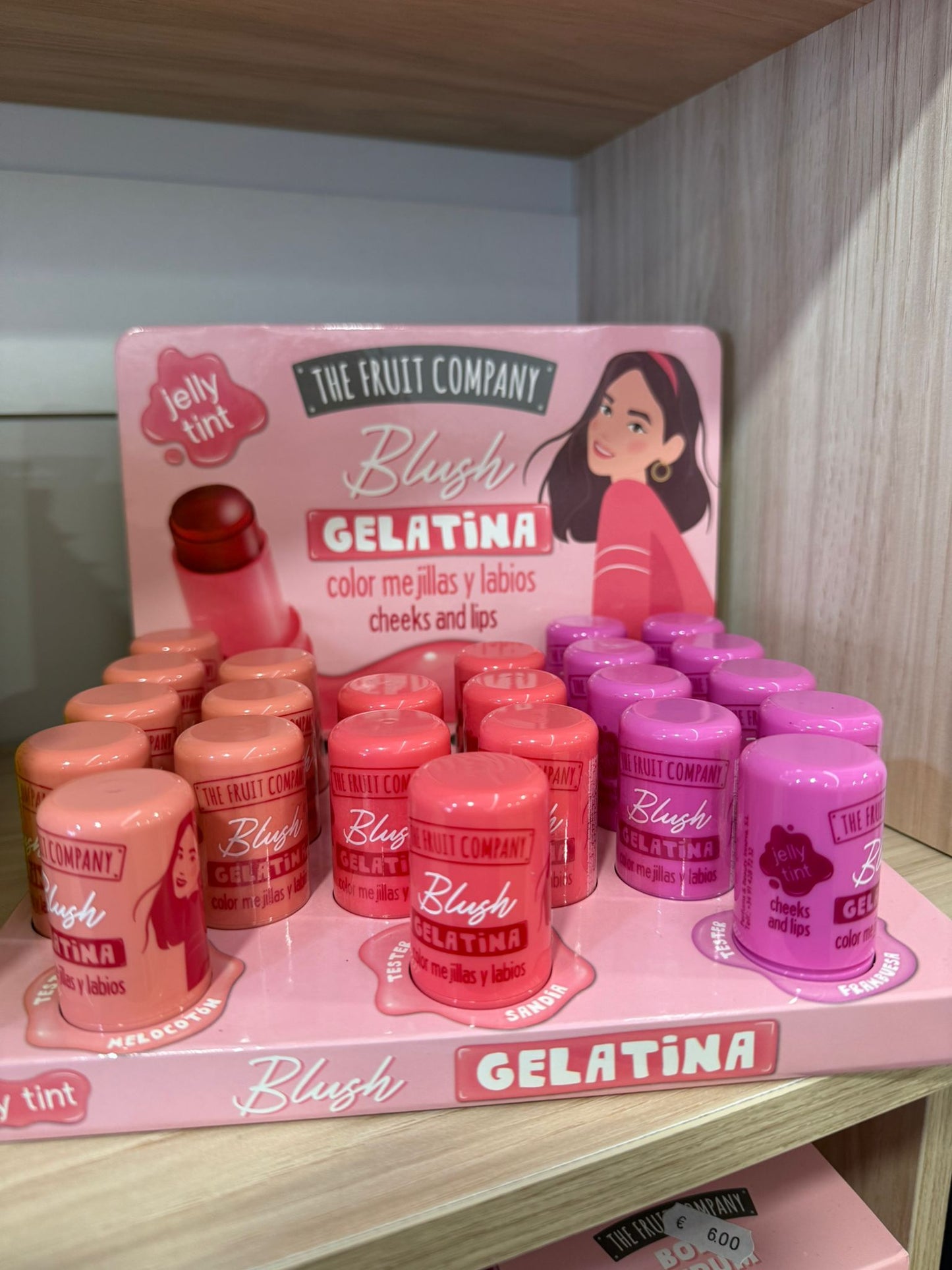 GELATINA COLORETE FRUIT COMPANY
