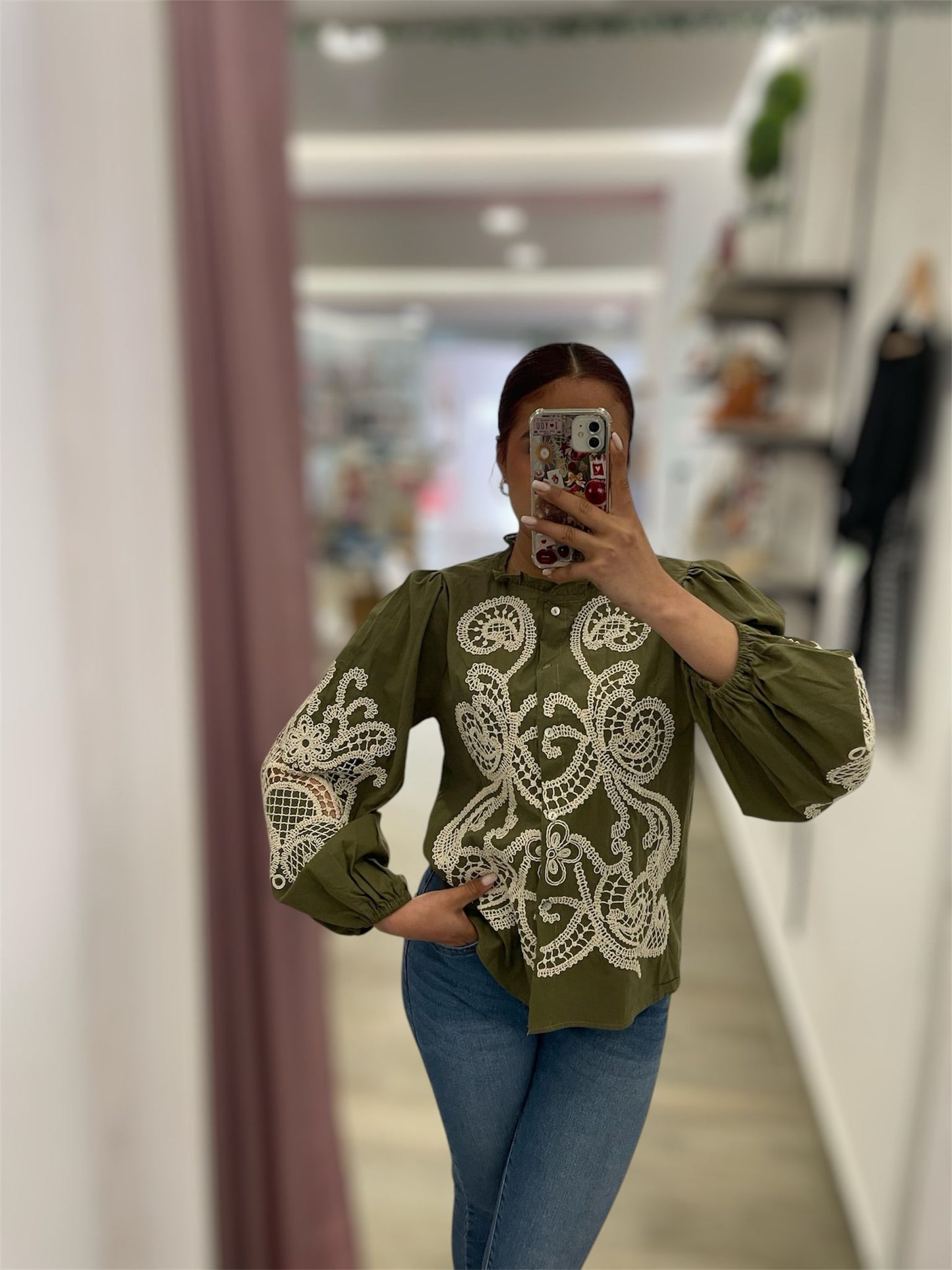 CAMISA BORDADA