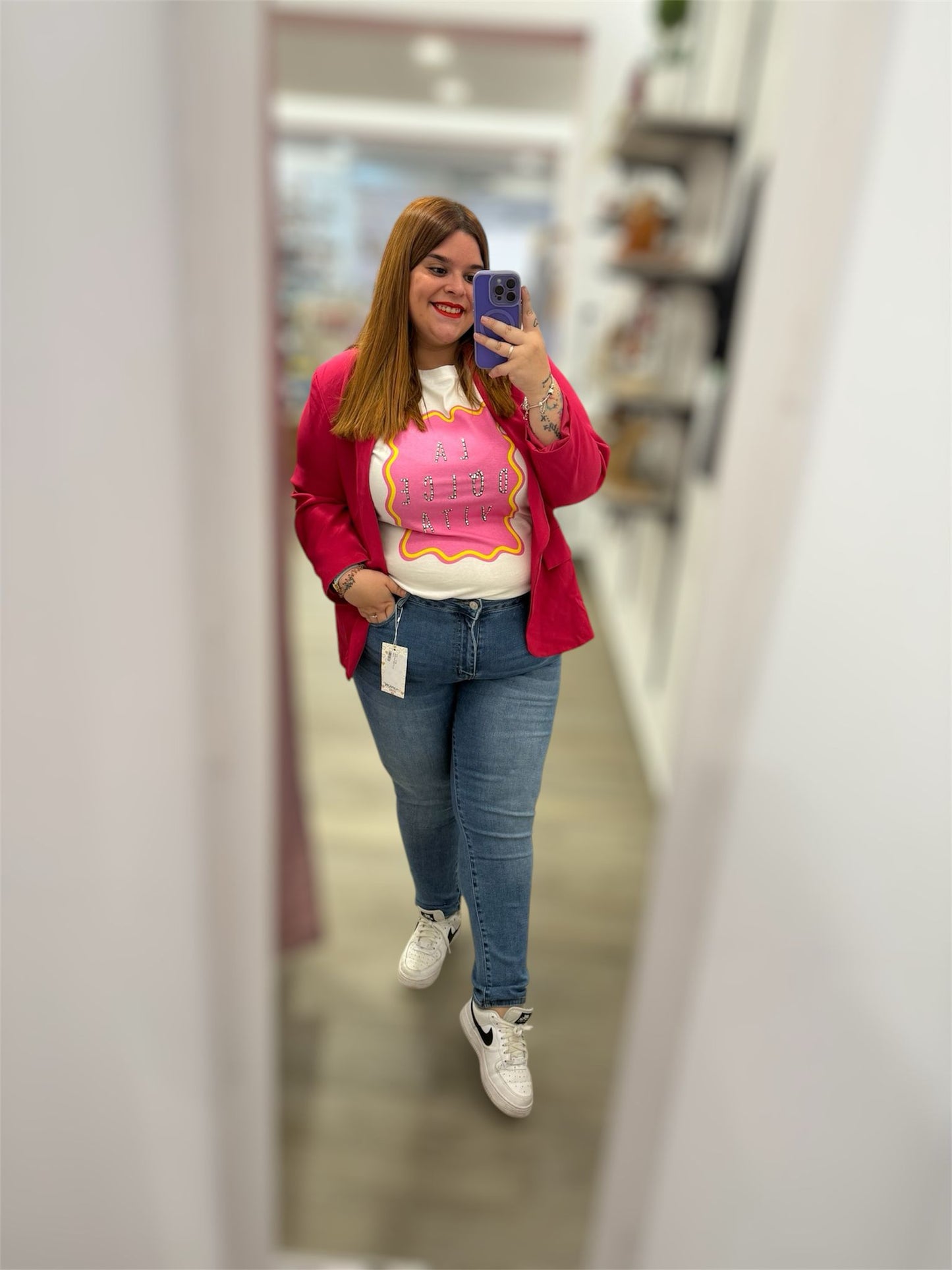 BLAZER ROSA