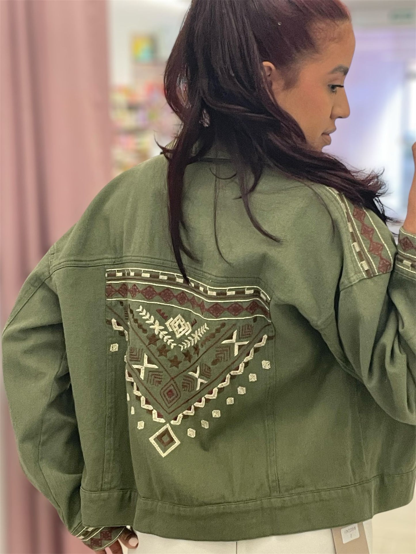 CHAQUETA VAQUERA BORDADA