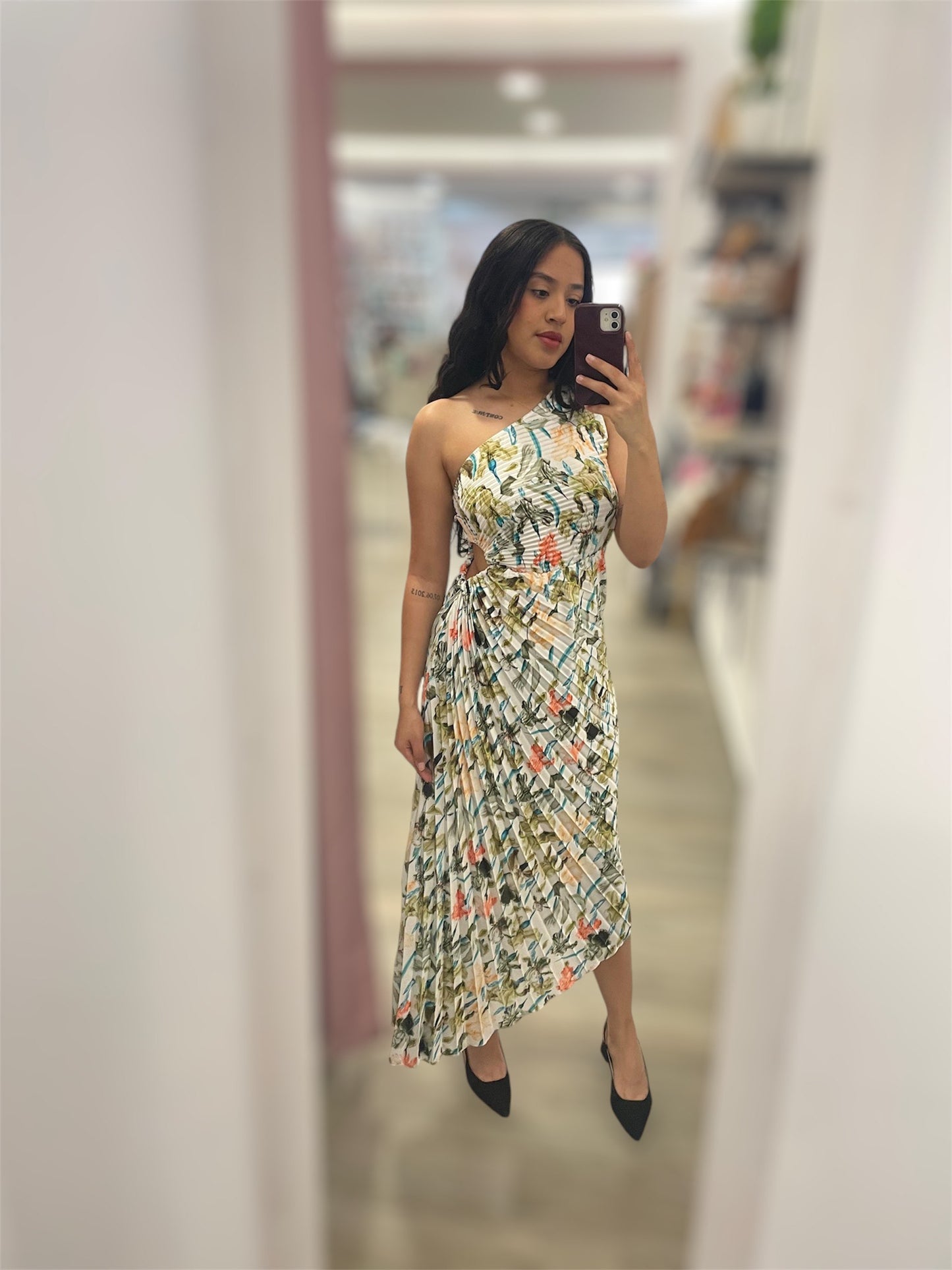 VESTIDO ASIMÉTRICO
